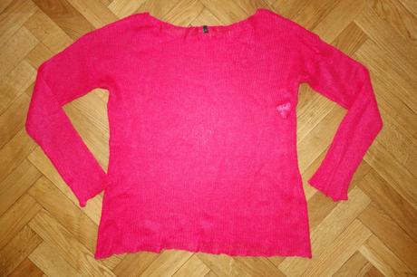 Tenký pulóver oversize, benetton,s