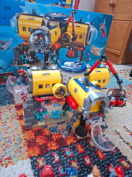 Lego 60265 oceanska zakladna - kompletný top stav,