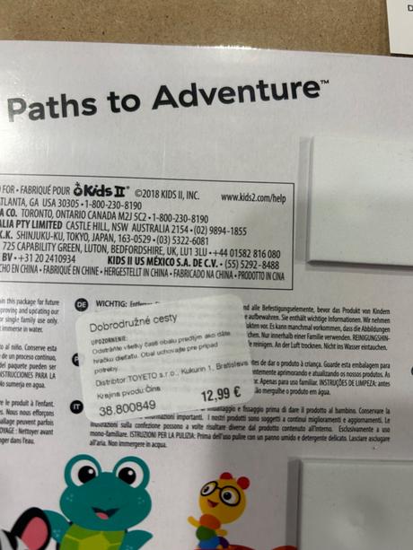 Hape - baby einstein dobrodružne cesty,