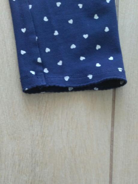 Legíny tenké so srdiečkami, h&m,92