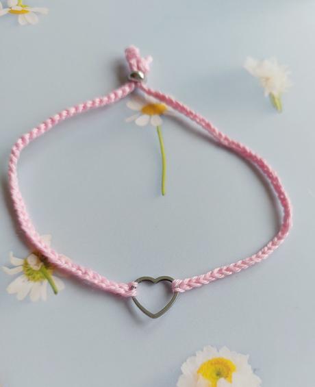 Náramok nežné srdce,