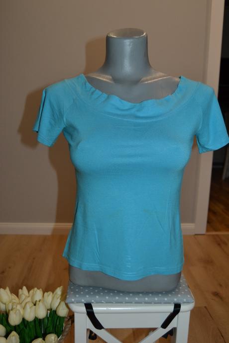 Dámske modré tričká, set 2ks/4e, veľkosť s/m, s