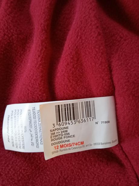 Dpam zimná vetrovka, dpam (du pareil au meme),74