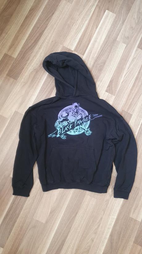 Mikina - black panter 146/152, h&m,146