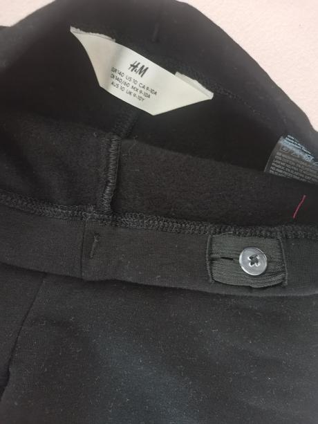 Zateplene legíny, h&m,140