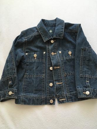 Riflová bunda petit bateau, 92