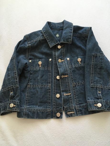 Riflová bunda petit bateau, 92