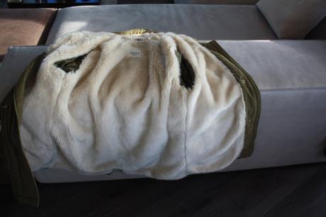 Zara tepla bunda vel.164/s, zara,s