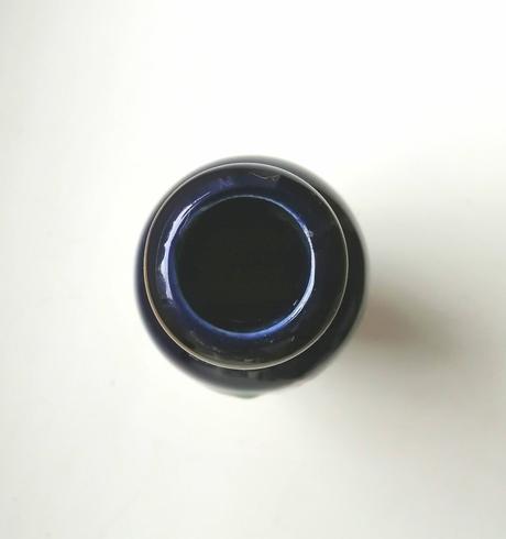 Vázička z japonského porcelánu, modrá,