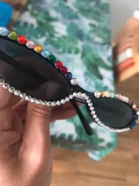 Slnečné okuliare s bohemian preciosa handmade,