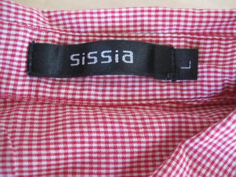 Dámska káro červená košeľa, l, l
