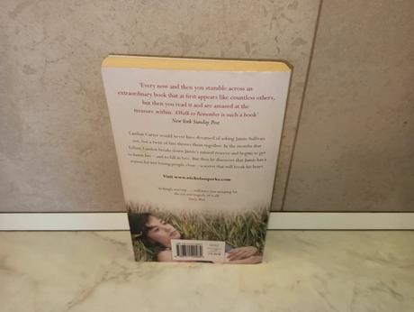 Nicholas sparks - a walk to remember, 