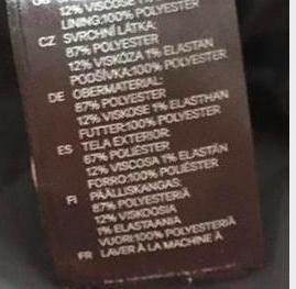 Prechodný kabát, h&m,38