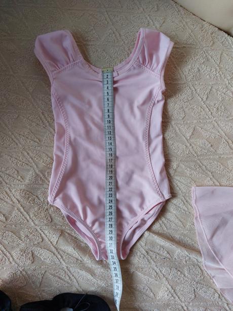 Gymnasticky dres pre malu baletku, ballet rosa,80
