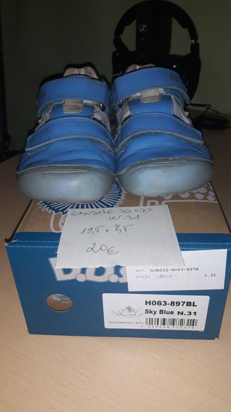 Barefoot sandále dd step v. 31, d.d.step,31