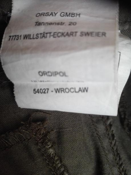 Bavlnené nohavice pod kolená orsay, veľ. 34-36, orsay,36