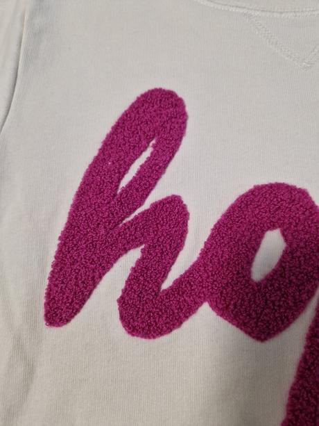 Mikina s nápisom, m