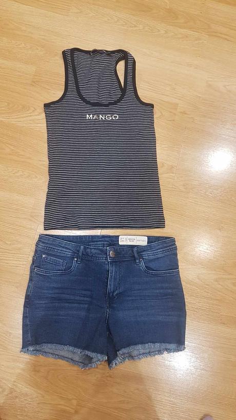 Tielkové tričko v. s, mango,s