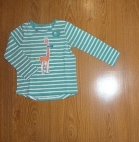 Tričko so žirafou + pančuchy, next,98