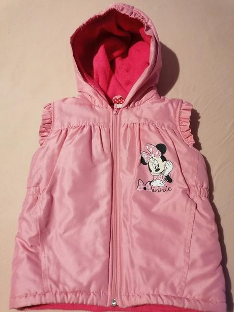Zateplená vesta minnie, disney,110
