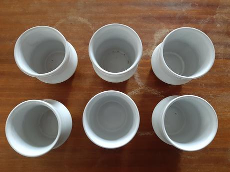 Keramické hrnčeky retro, 