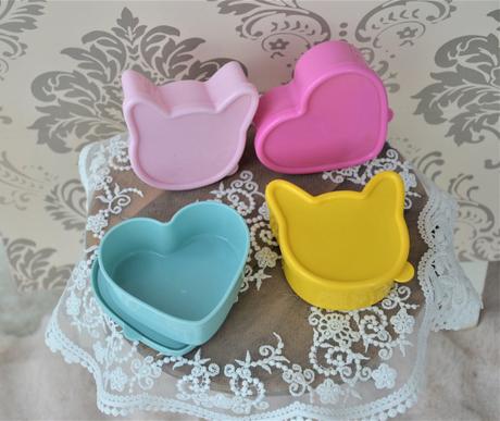 4 x dózička na jedlo s vrchnákom, 