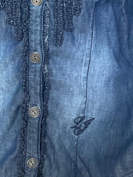 Liu jo dievčenská rifľov dievčenská rifľová košeľa, liu jo,146