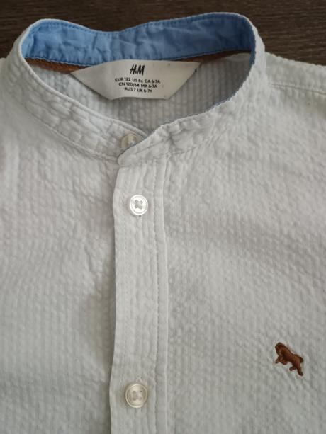 Košeľa s krátkym rukávom, h&m,122