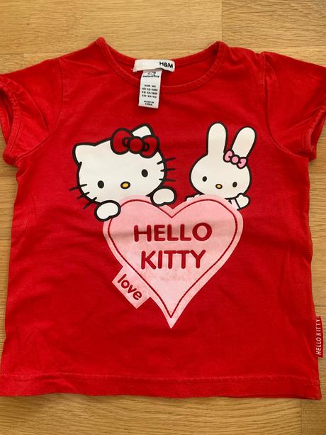 Hello kitty tricko, h&m,86