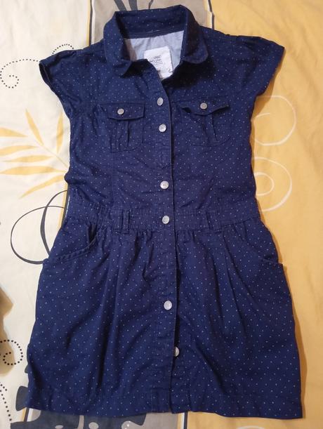 Košeľové šaty, h&m,134