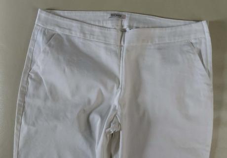 Xl/42 orsay bielé nohavice, orsay,xl