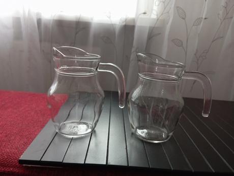 Sklenený džbán na víno 0,5 litra, 