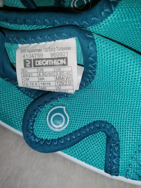 Topánky do mora č. 20/ 21, decathlon,20