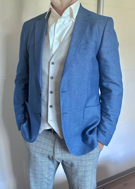 Pánske sako galileo slim fit, veľ.56/6, xxl