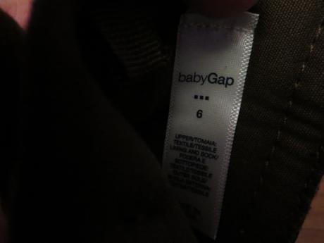 Hnedé capačky/čižmičky - veľ. 21 - dl. 14 cm, gap,21