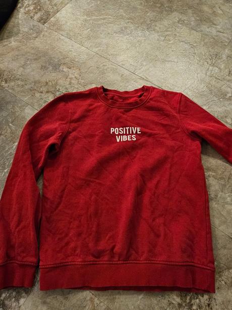 Červená mikina 158/164, c&a,158