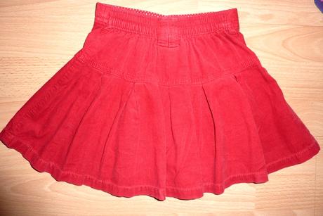 Next sukňa čevená, v. 98/2-3r., next,98