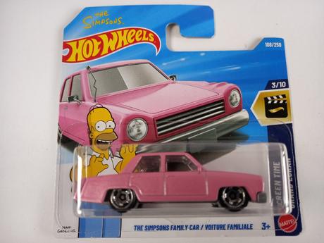Hot wheels - the simpsons family car,