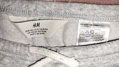 Tepláky č.146, h&m,146