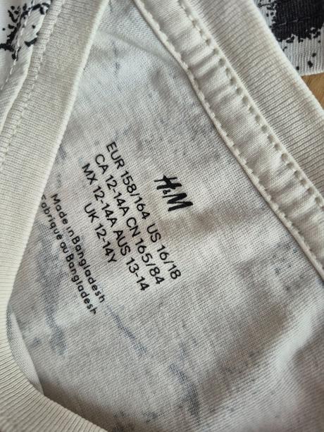 Tričko 3x, h&m,158