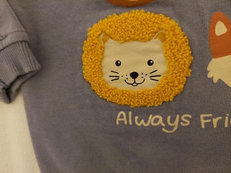 Svetrík zvieratká zn.hm veľ.68, h&m,68