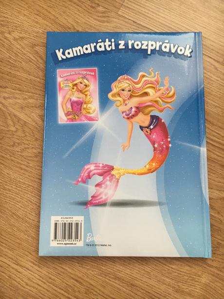 Kniha barbie kamaráti z rozprávok,
