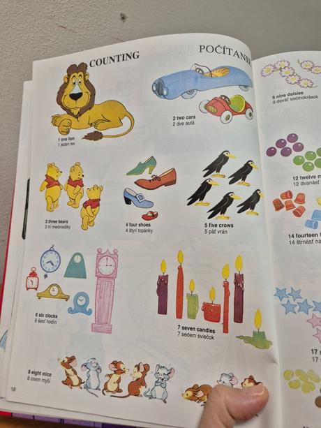 Walt disney veľký obrazkovy slovník anglicko slove, 