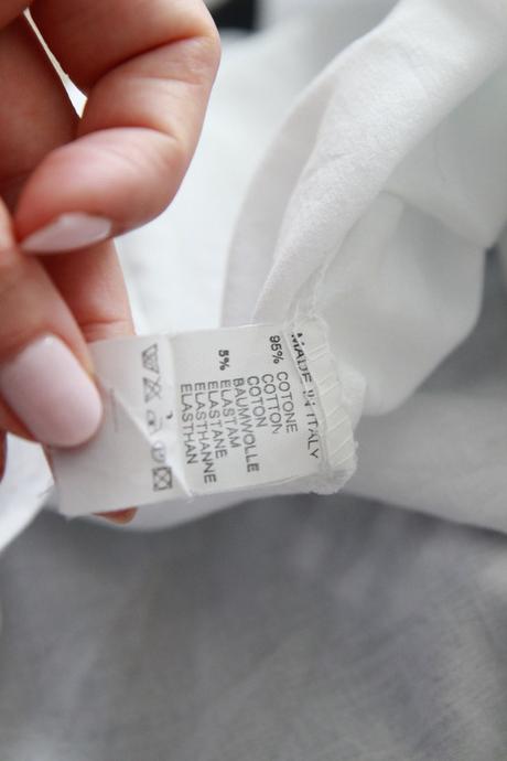 Biela bavlnená blúzka s čipkou, xxl, xxl