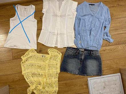 Balik oblečenia 14ks, xs