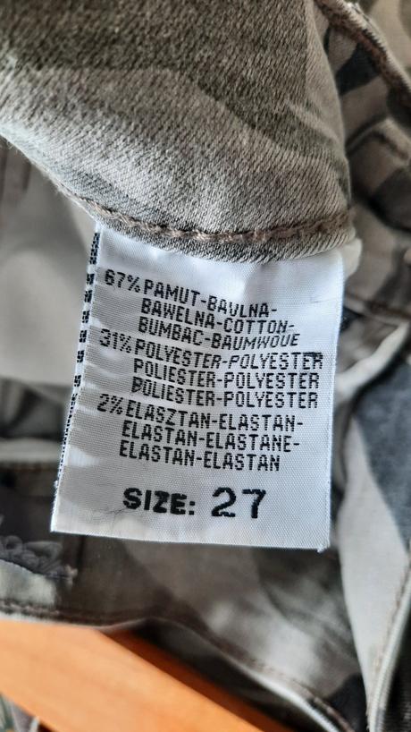 Maskáčové nohavice, s