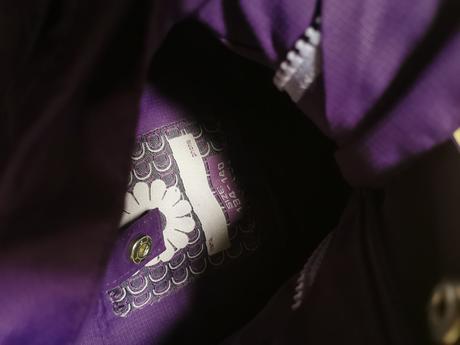 Fialová prechodná bunda, alive,134