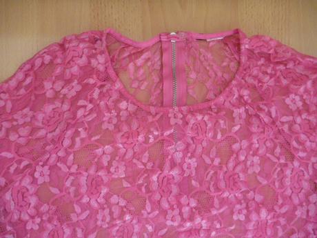 Krajkované tričko, h&m,m