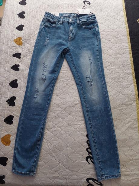 Dámske rifle skinny, gate,36