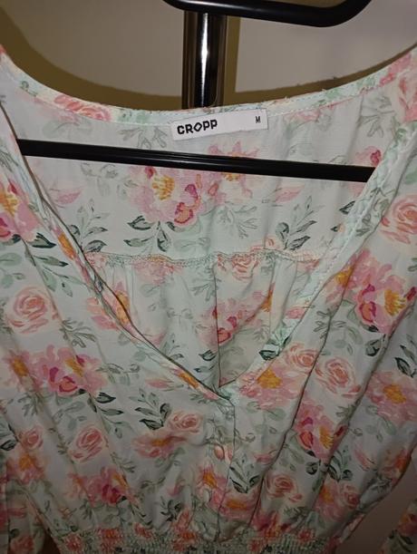 Šaty potlač kvety, m